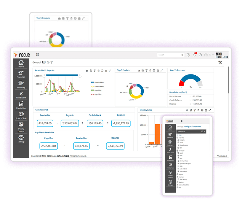 Focus Softnet Construction Management Software