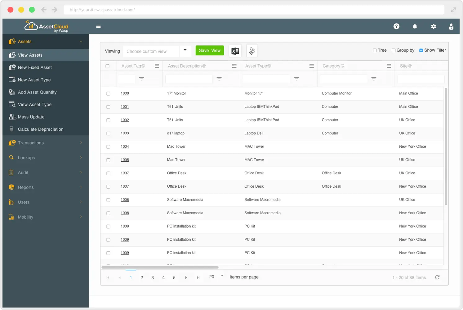 asset management solution