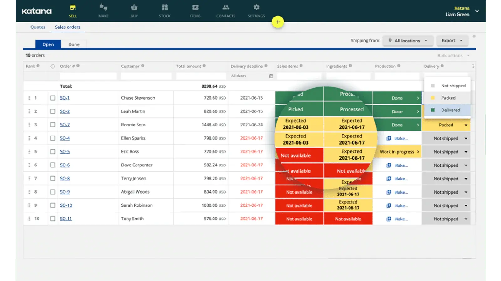 Katana Inventory Software