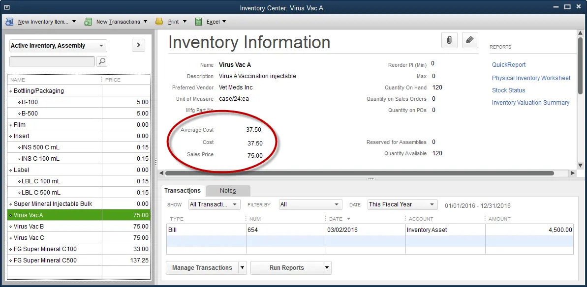 QuickBooks Inventory Software