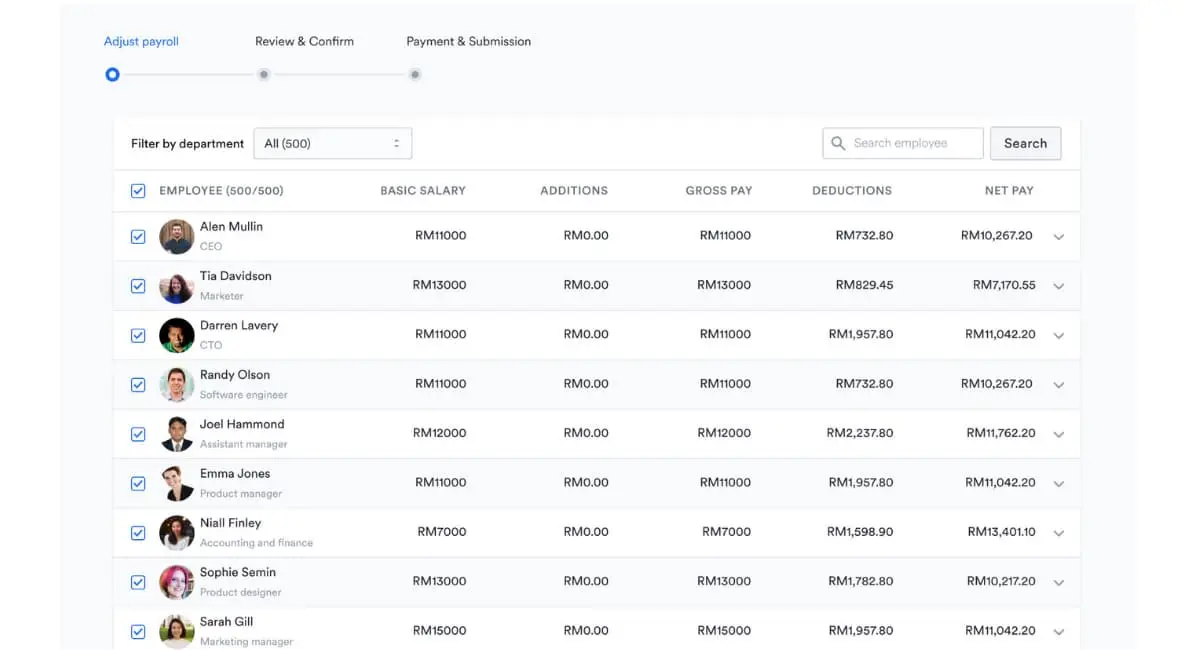 Swingvy Payroll Software