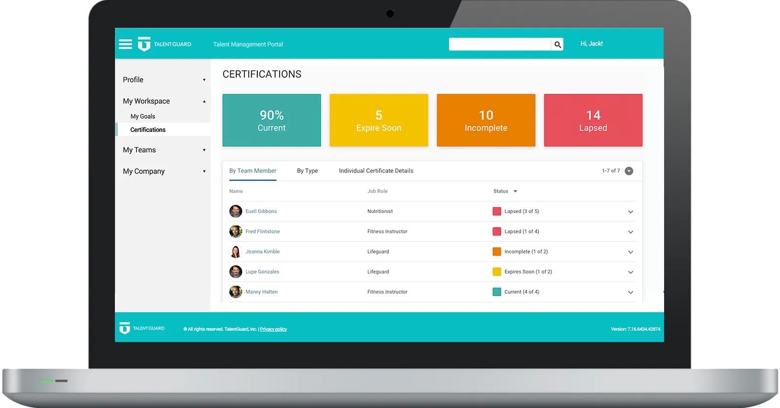 talentguard workforce development management system