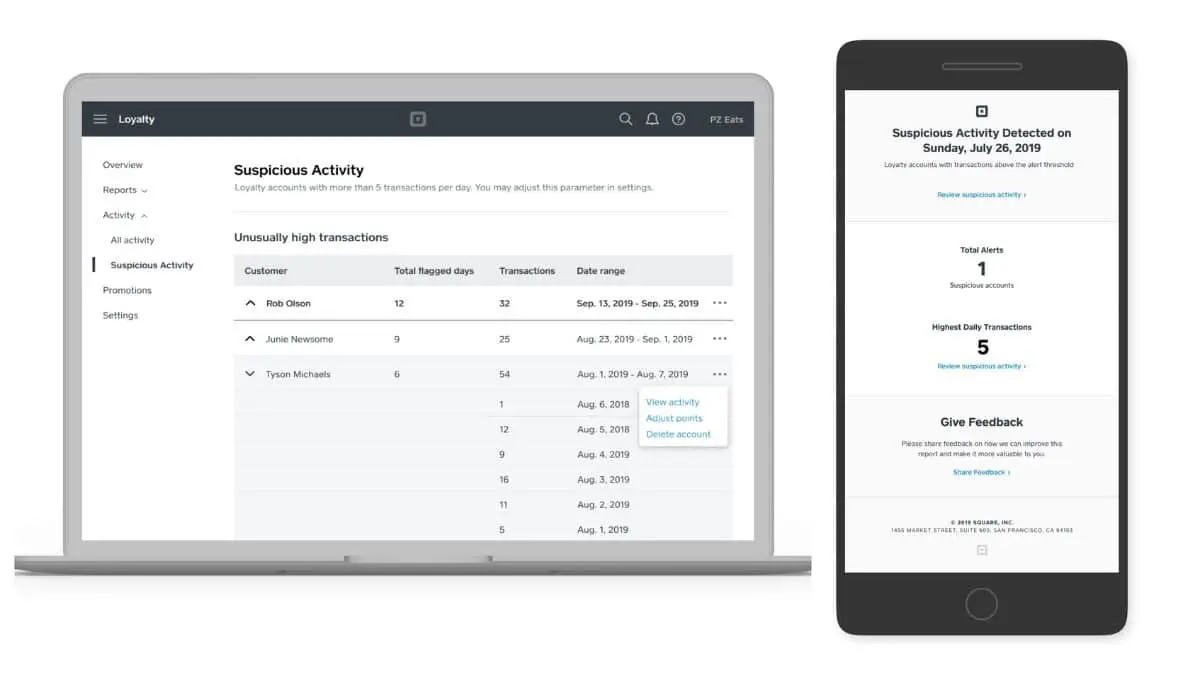 Square Loyalty Program Software