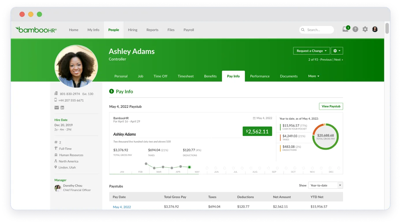 bamboohr applicant tracking system resume