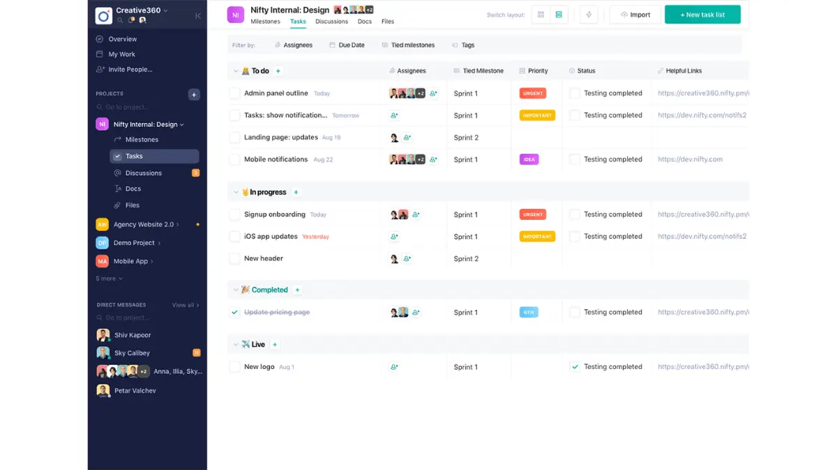 Office Workflow Management Software Nifty