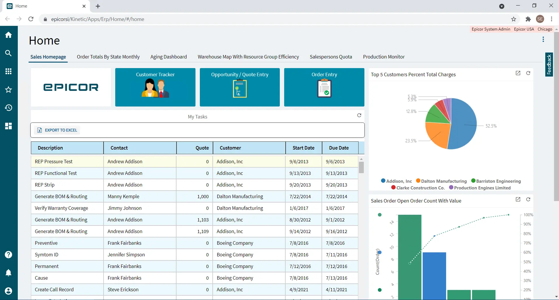 Epicor Order Fulfillment Software