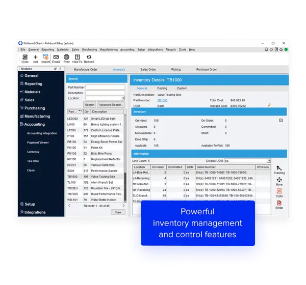 Fishbowl Order Fulfillment Software