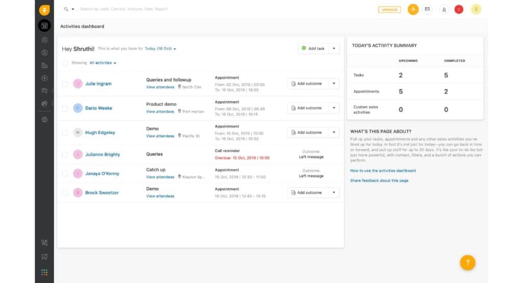CRM software