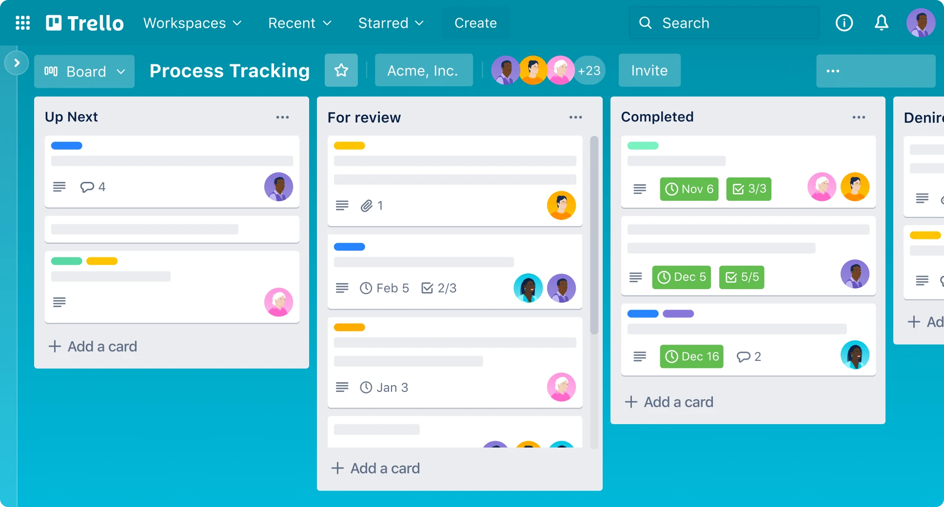 Trello Engineering Project Management Software