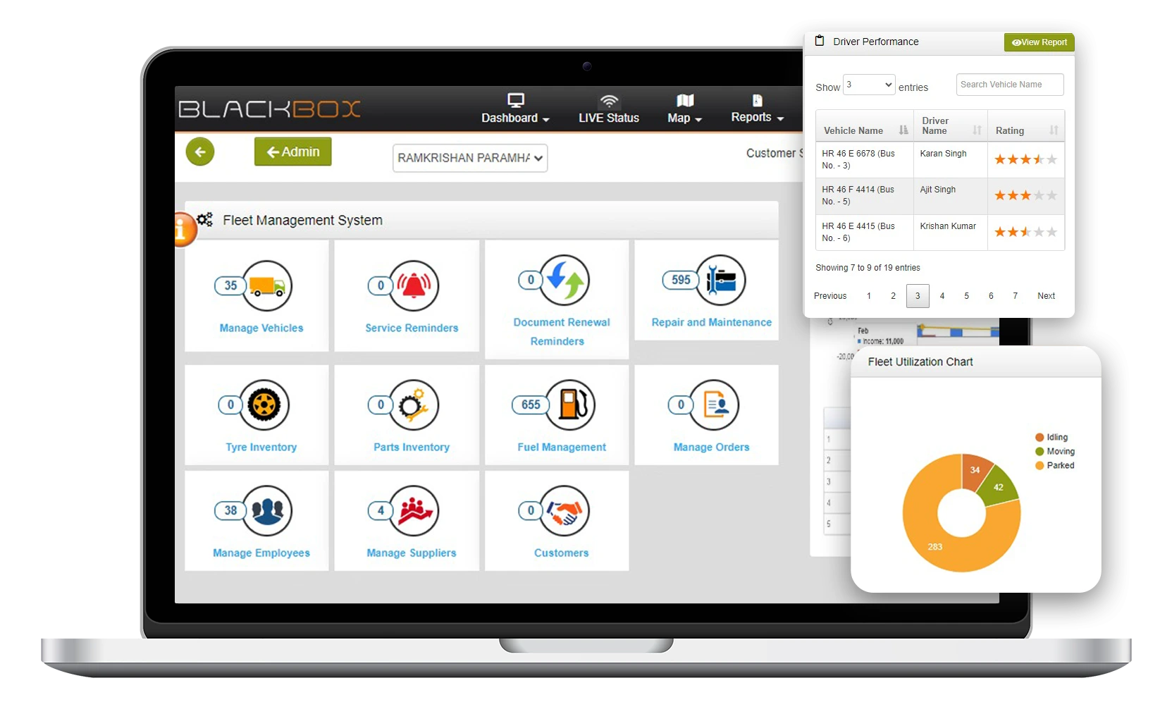 blackbox agriculture fleet management software