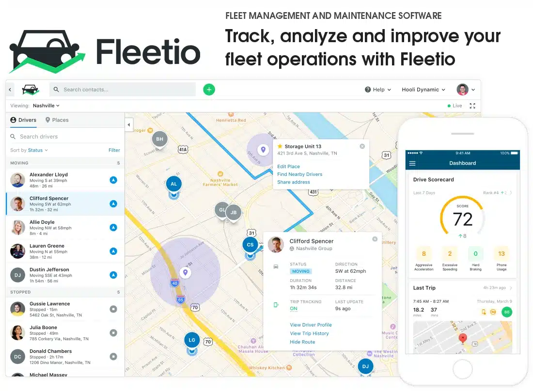 fleetio agriculture fleet management software