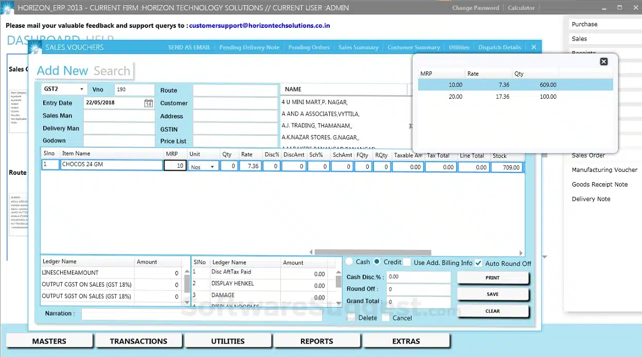 Horizon ERP