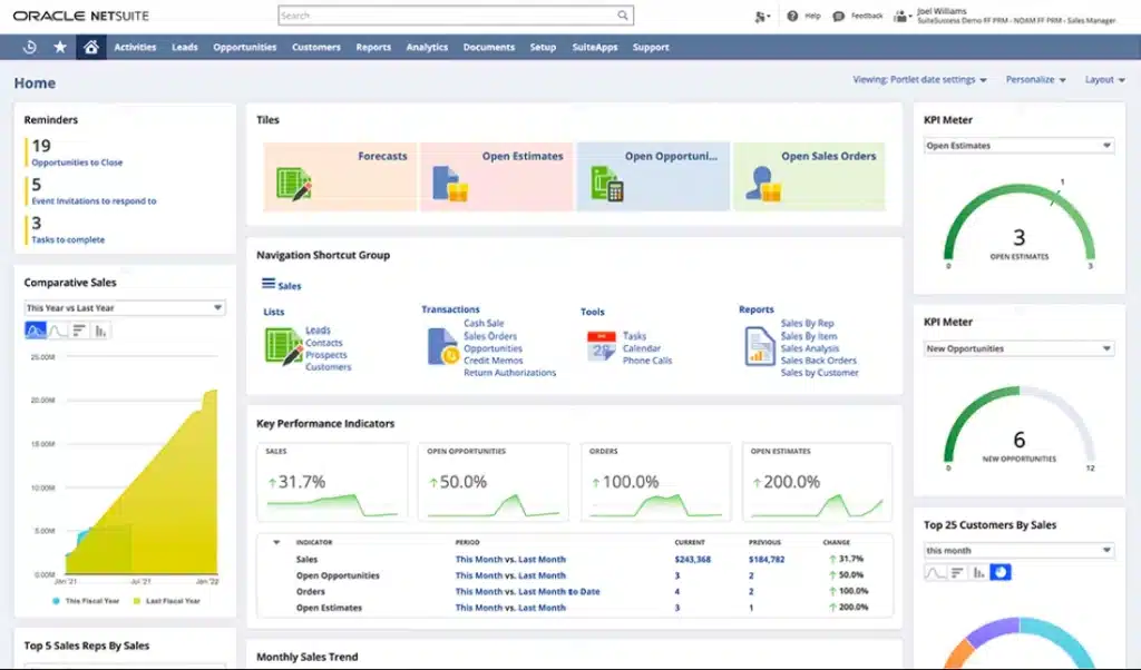 Oracle Netsuite ERP