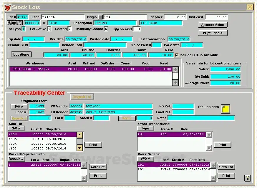pics Farming management software