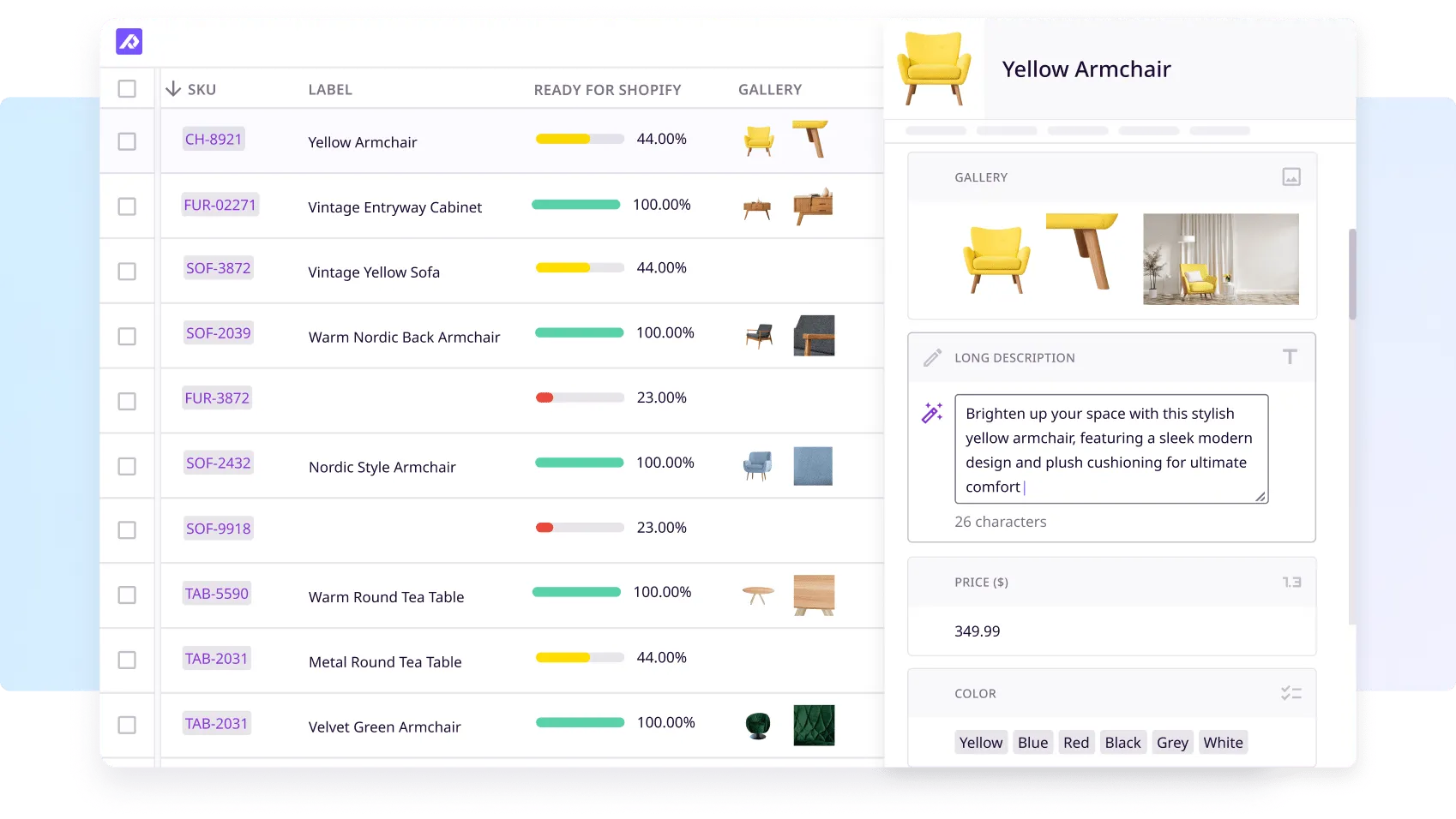 plytix e-commerce product information management software