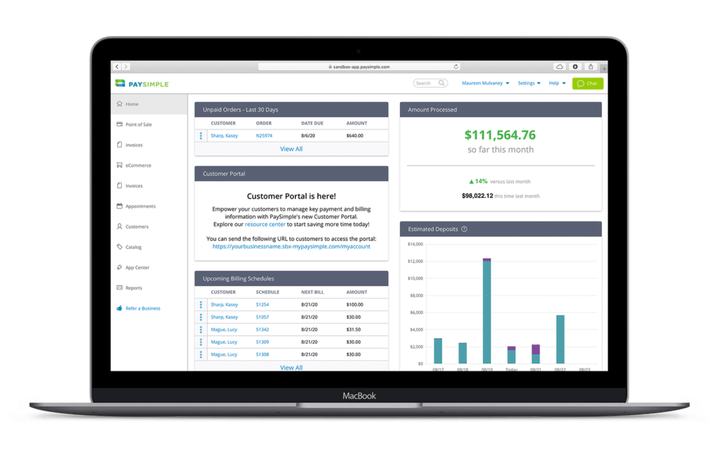 paysimple invoicing software