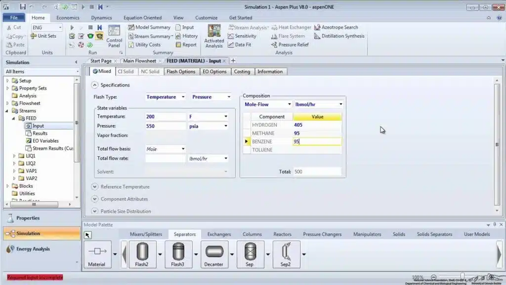 aspen plus chemical engineering software