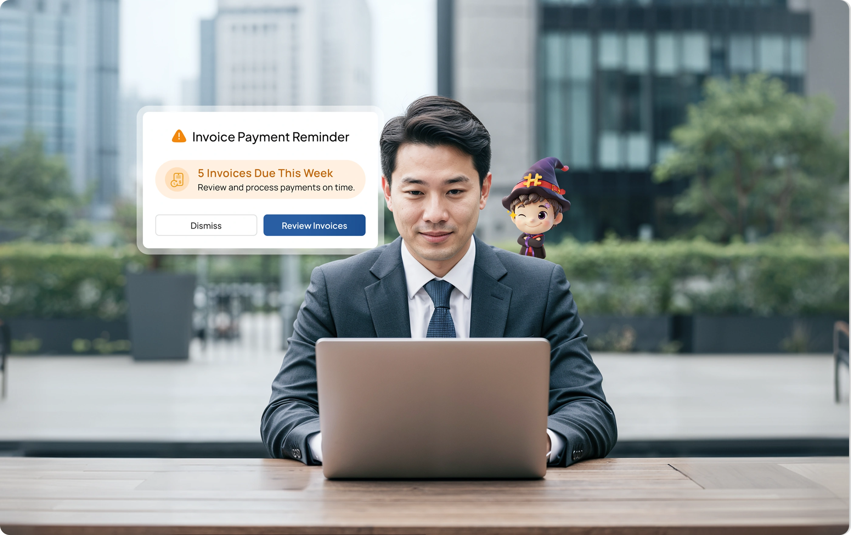 accounting management module HashMicro for Smart Reminders & Alerts