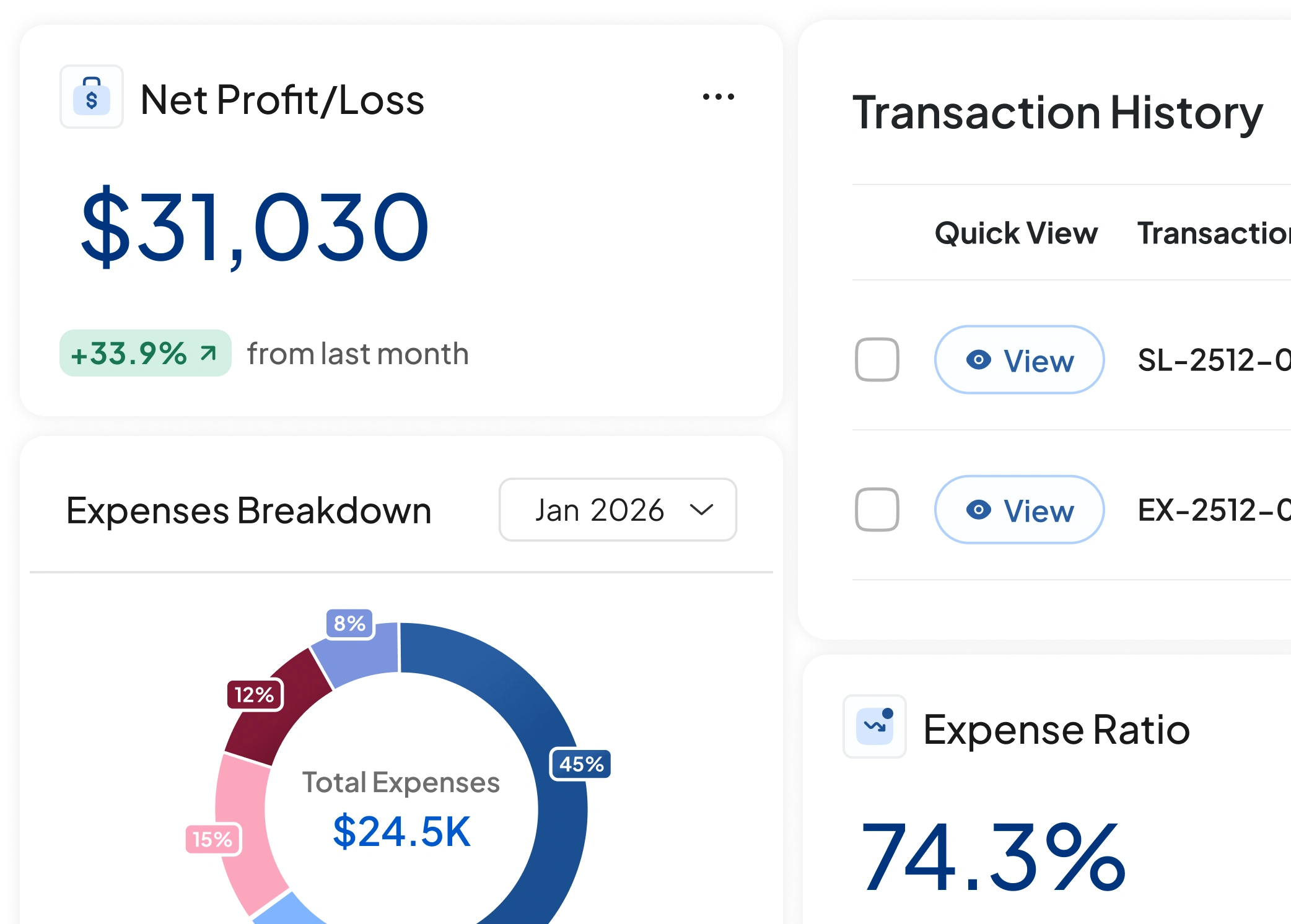 accounting software interface HashMicro