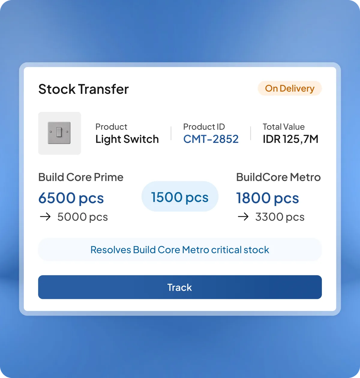 Stock Movement module preview
