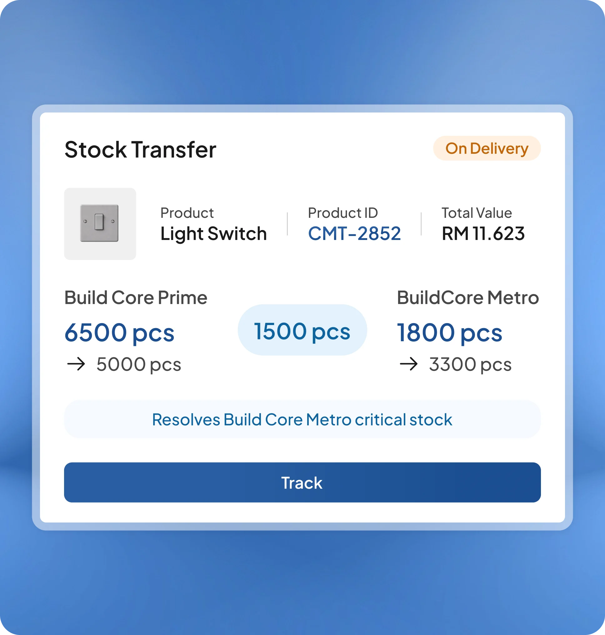 Stock Movement module preview