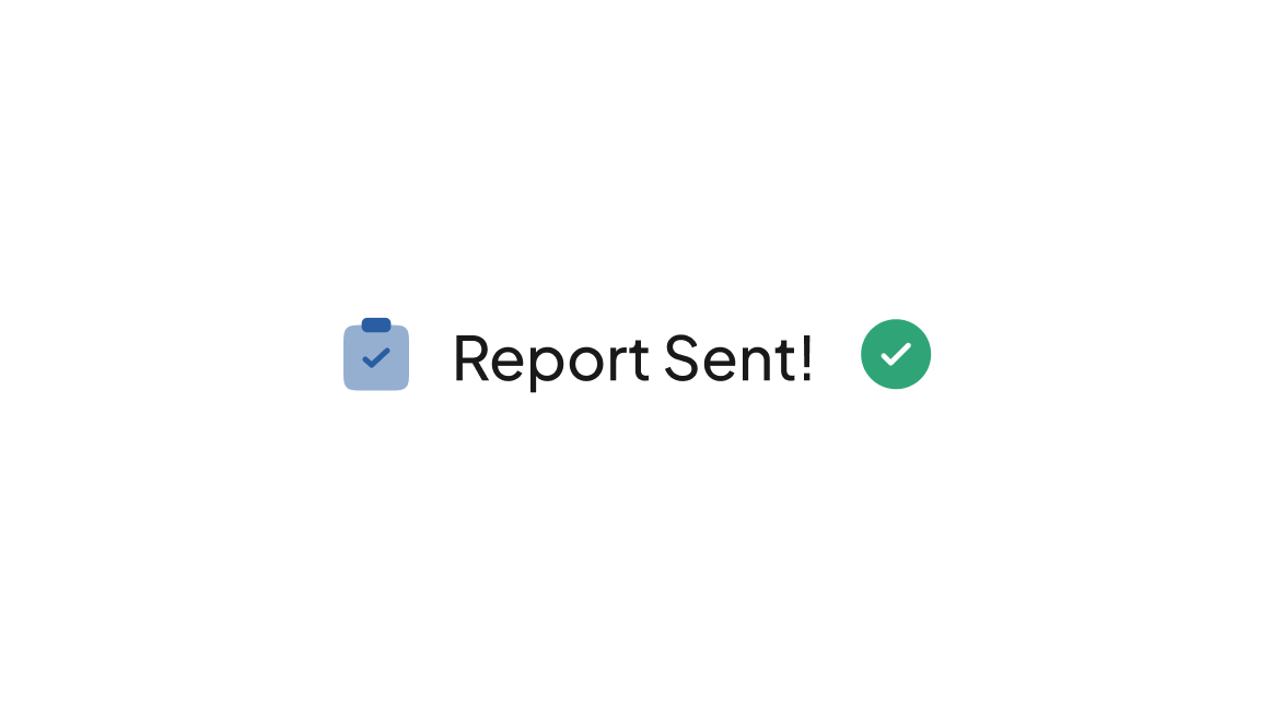 Report Sent
