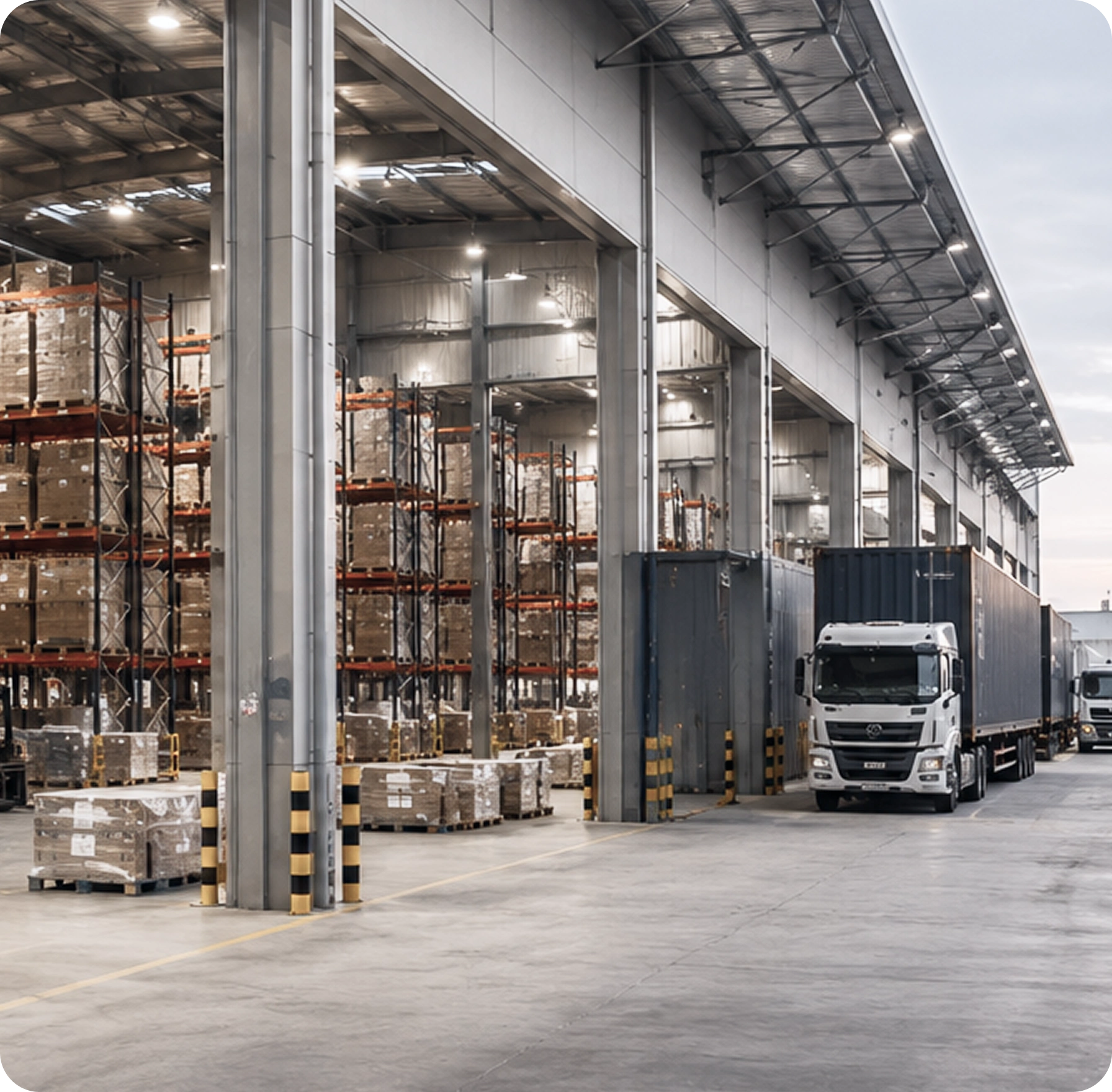 Warehouse dashboard for Trading and Distribution