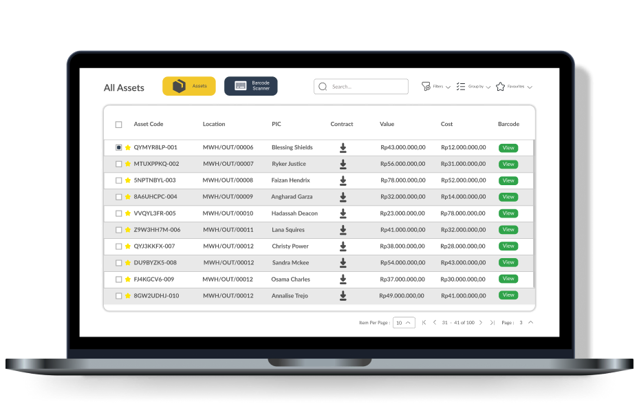 HashMicro's asset management system (https://www.forbes.com/advisor/business/software/best-asset-tracking-software/)