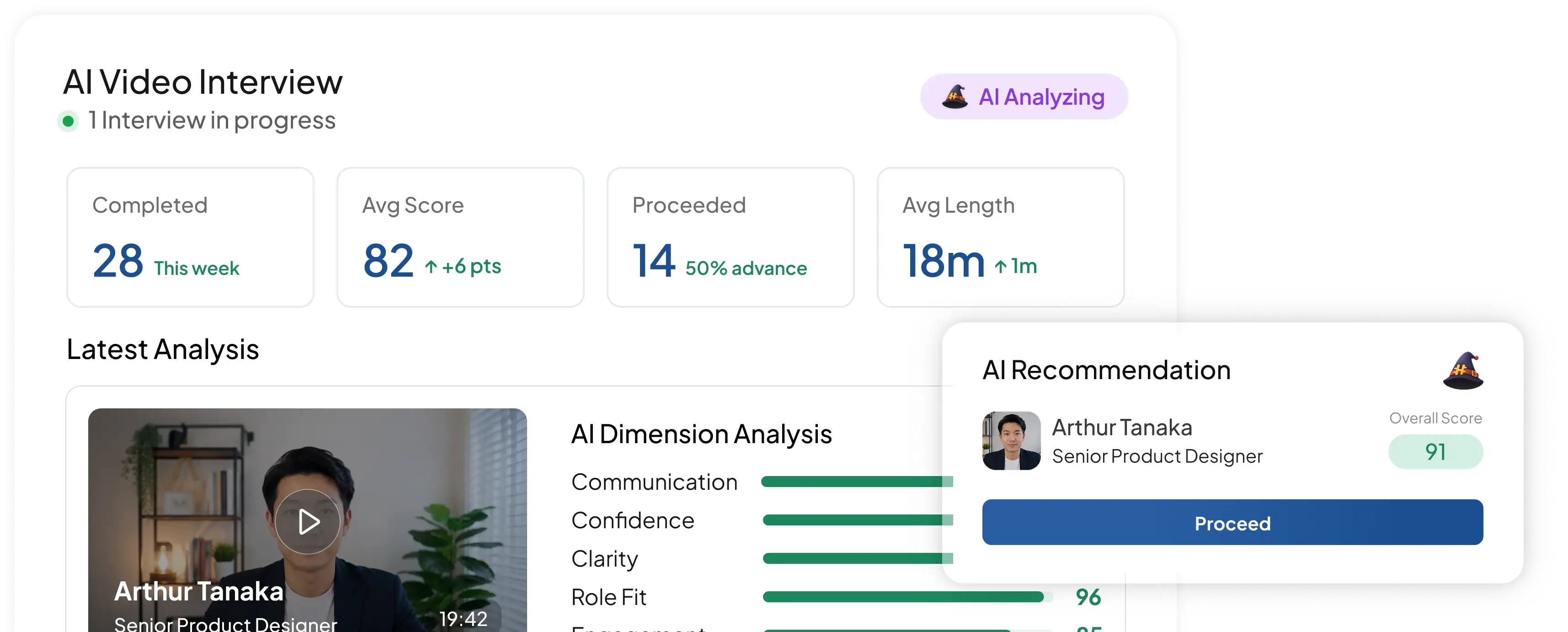 hr enrich software feature HashMicro for AI Video Interview