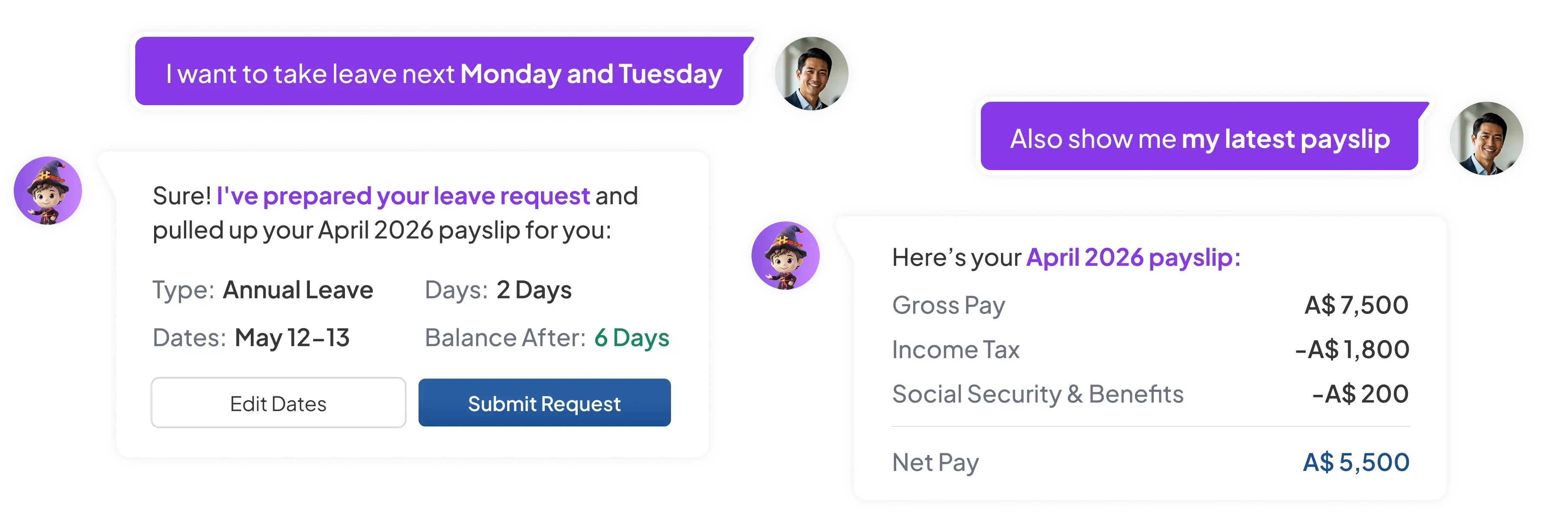 hr essential software feature HashMicro for Hashy for Employees