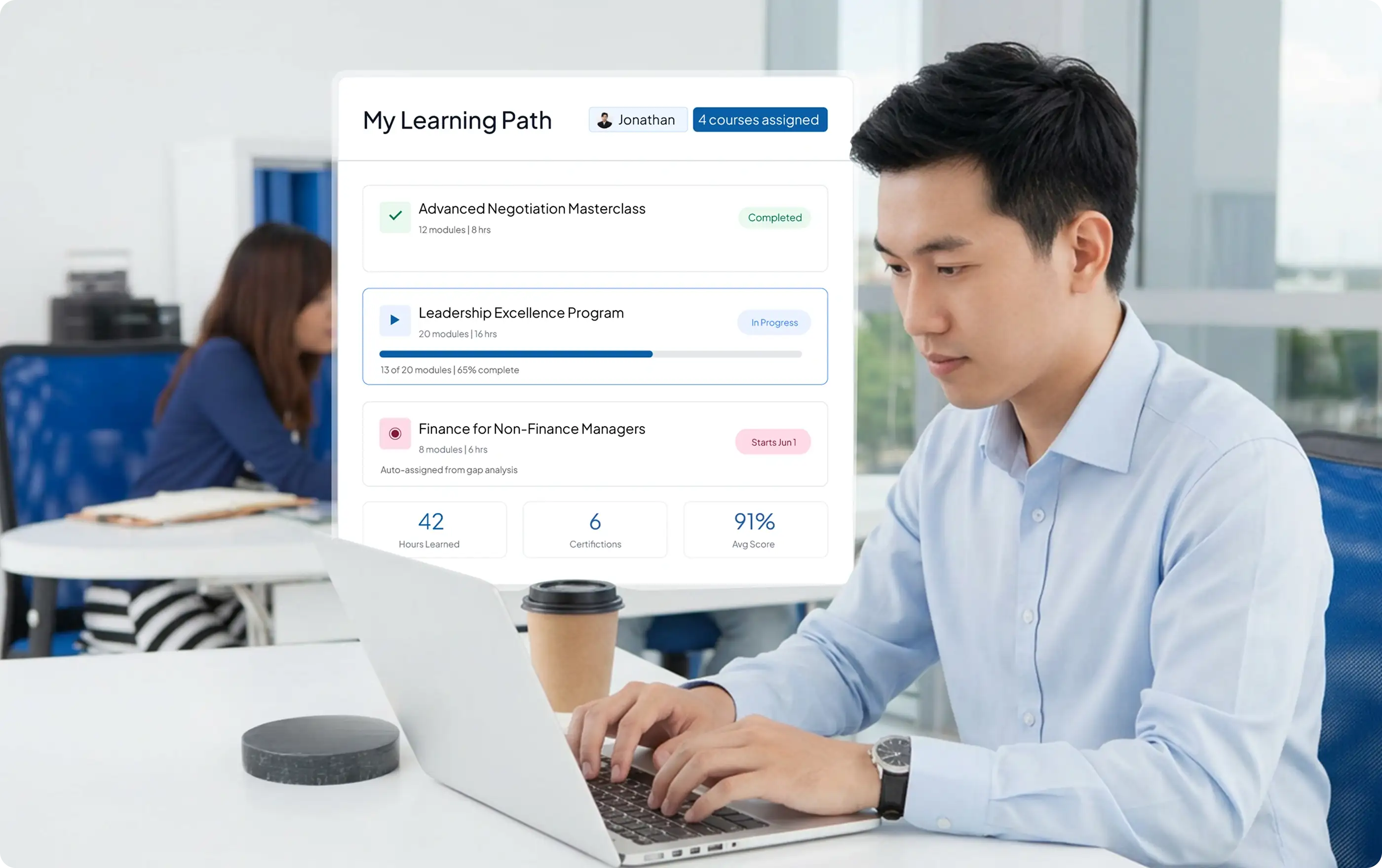 hr talent management module HashMicro for Personalized eLearning & LMS