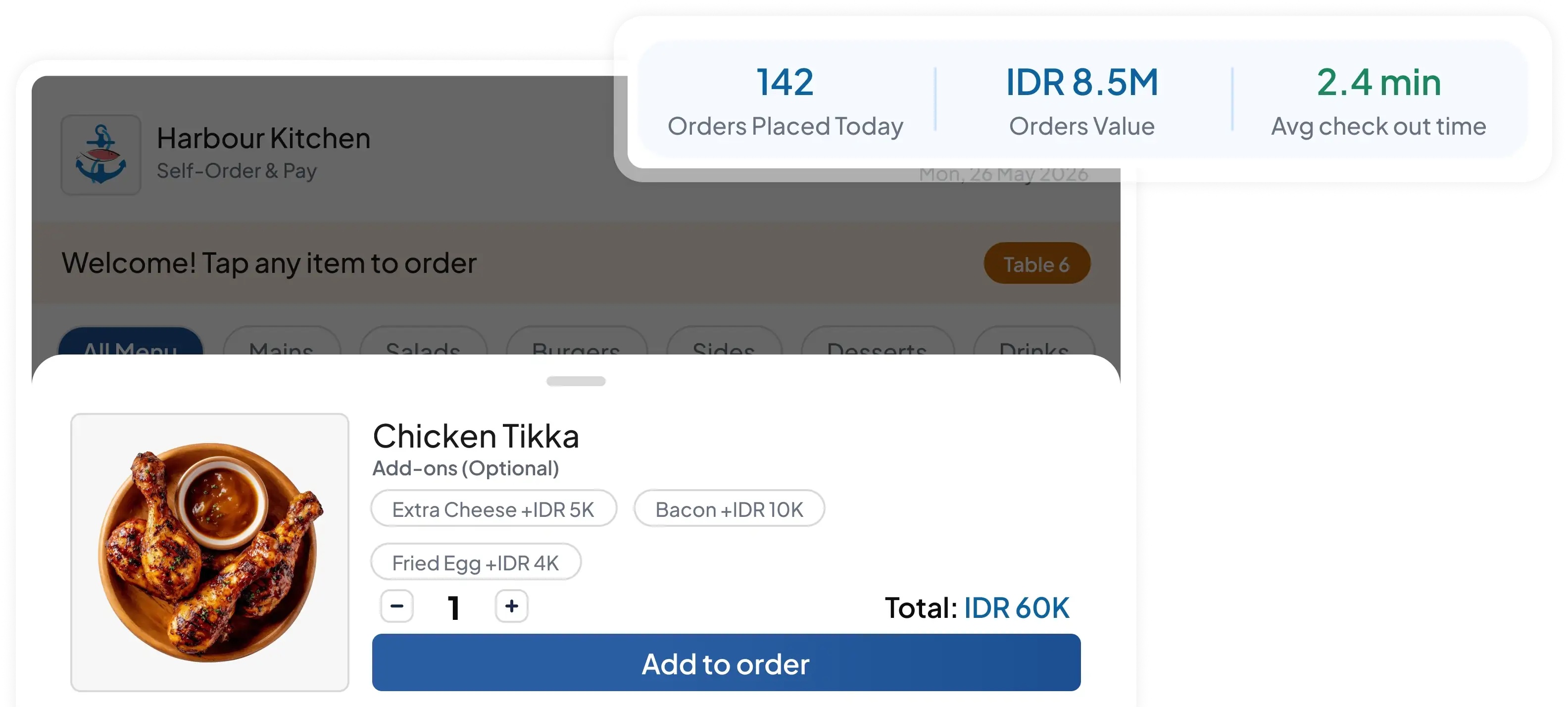 Fitur Menu Engineering Report pada software pos f&b HashMicro