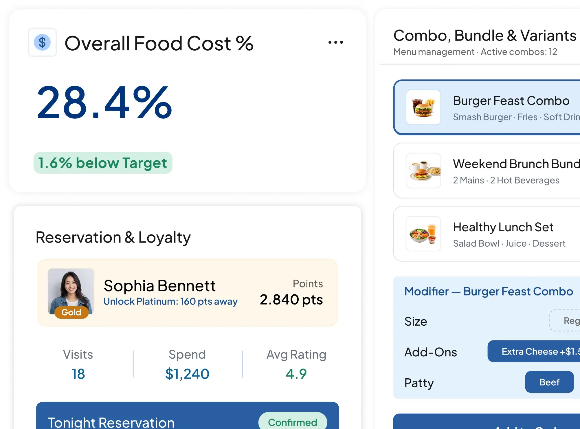 pos f&b software interface HashMicro