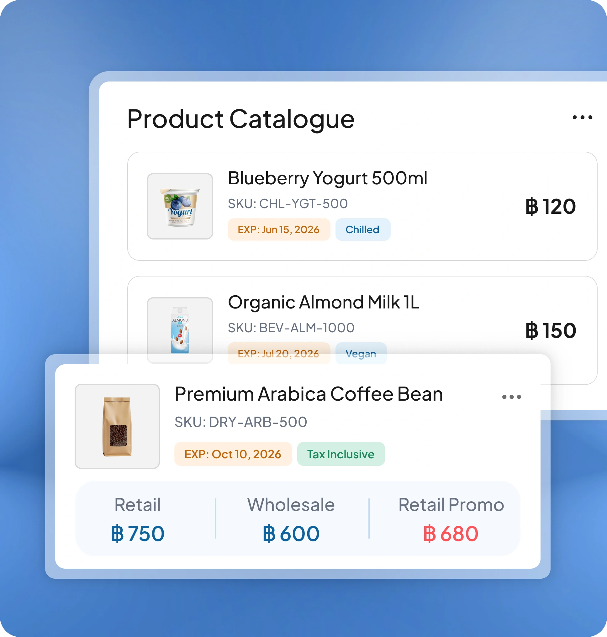 หน้าฟีเจอร์ซอฟต์แวร์ POS Retail ของ HashMicro สำหรับการจัดการสินค้าและควบคุมราคา
