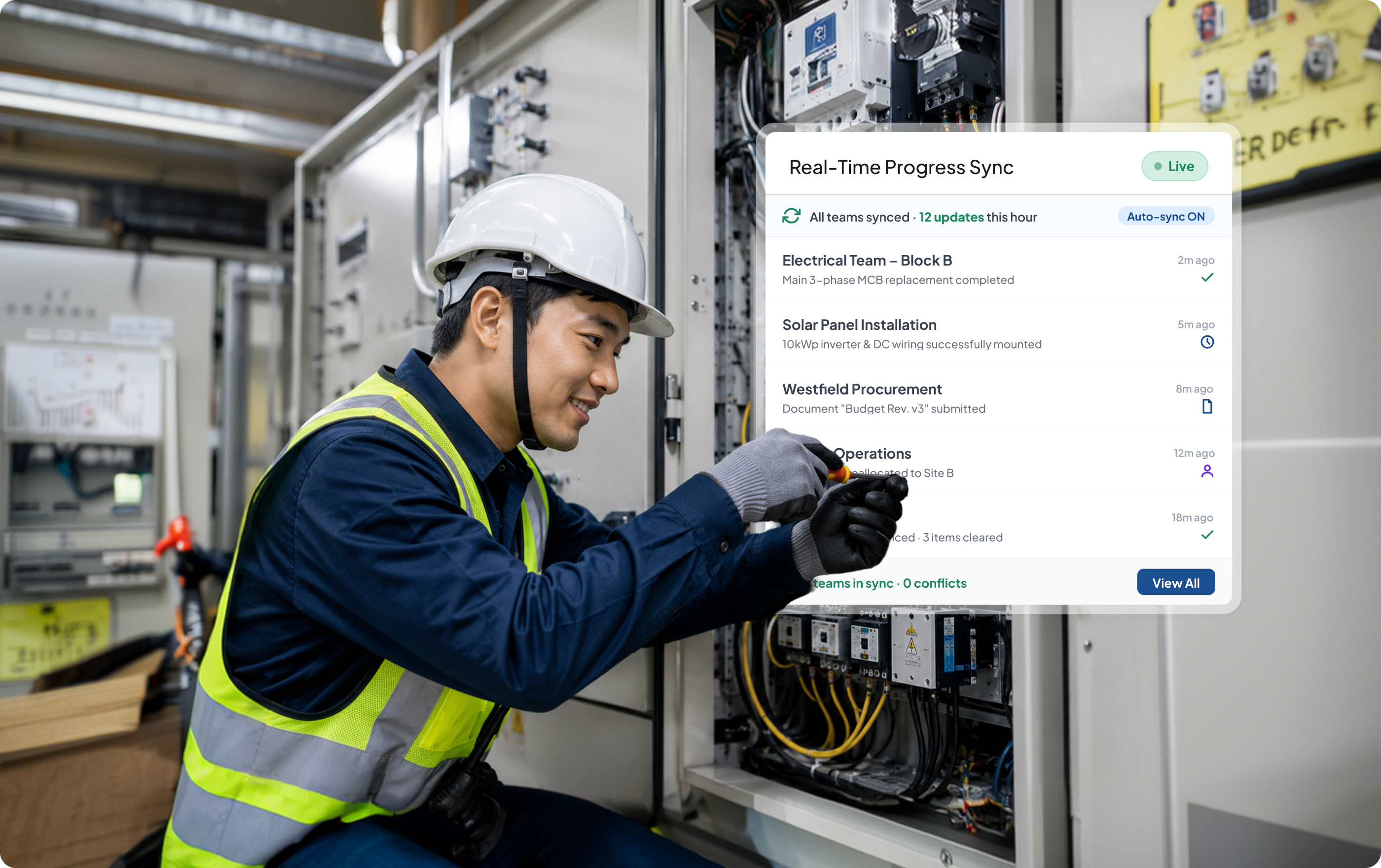 Real-Time Progress Sync