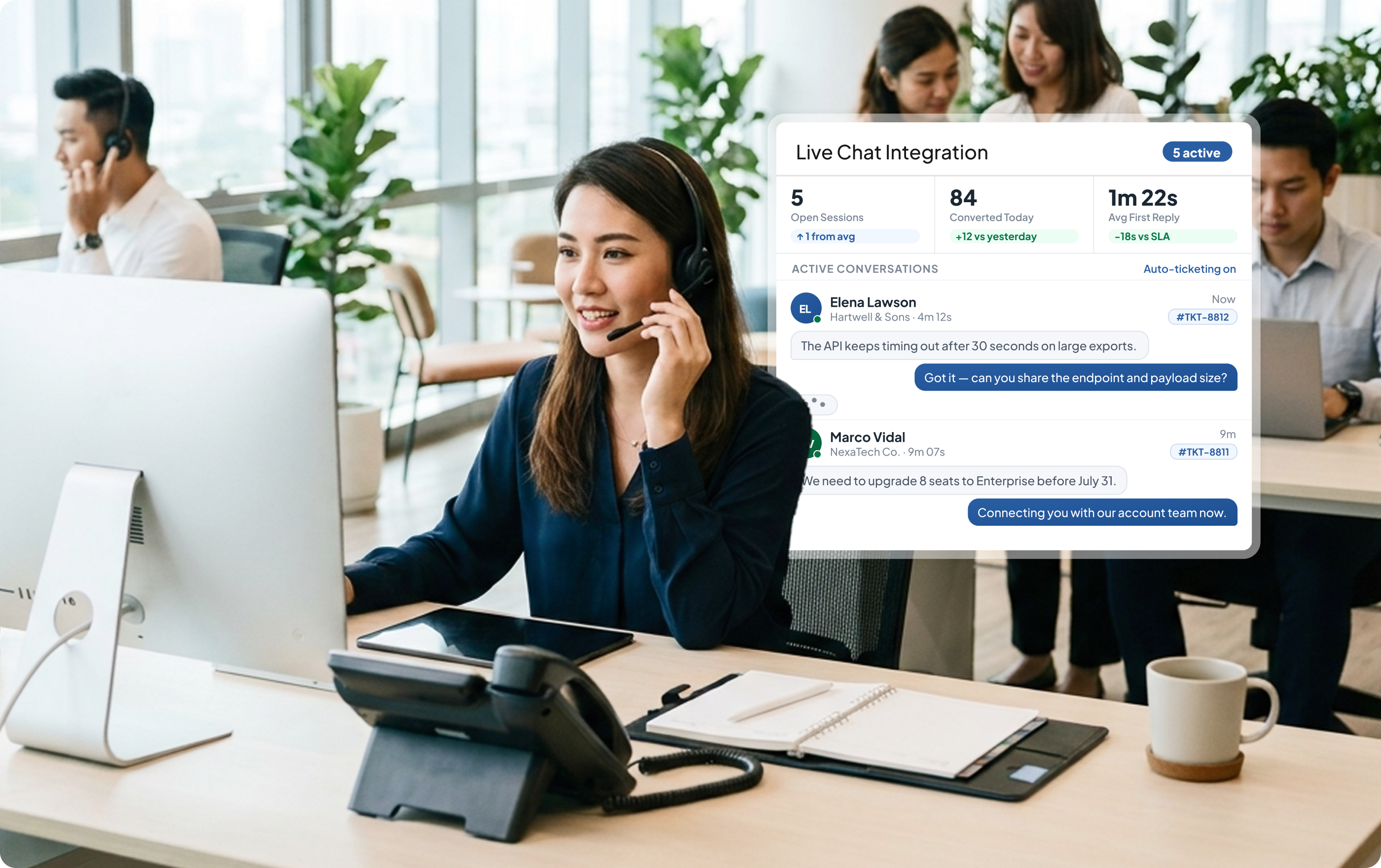 Live Chat Integration
