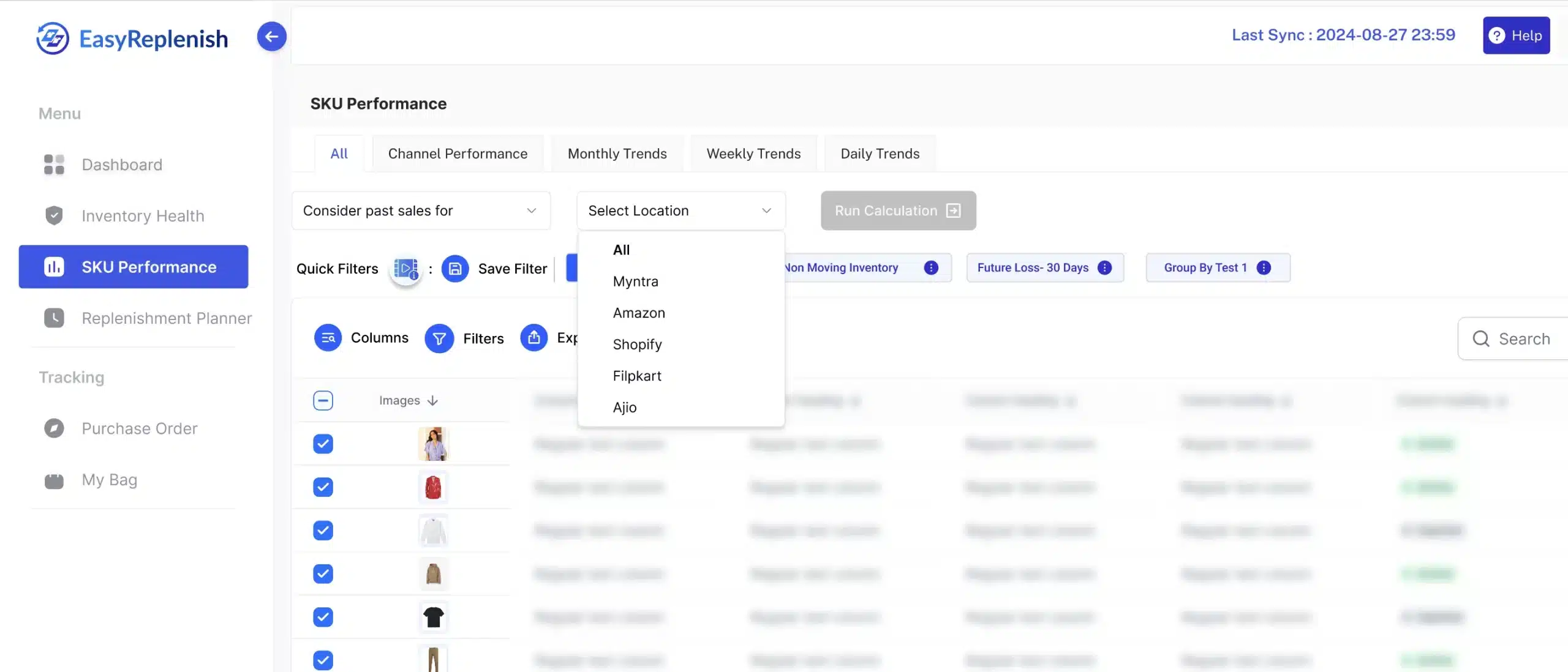 easy replenish inventory software