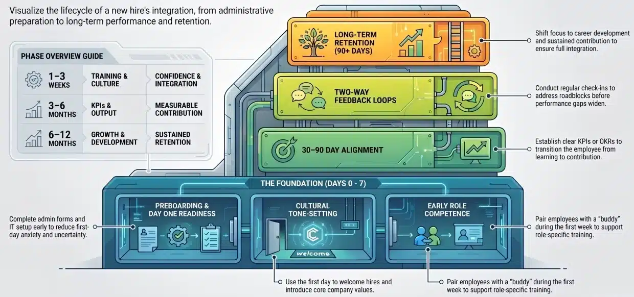 The Employee Onboarding Process in 5 Key Phases