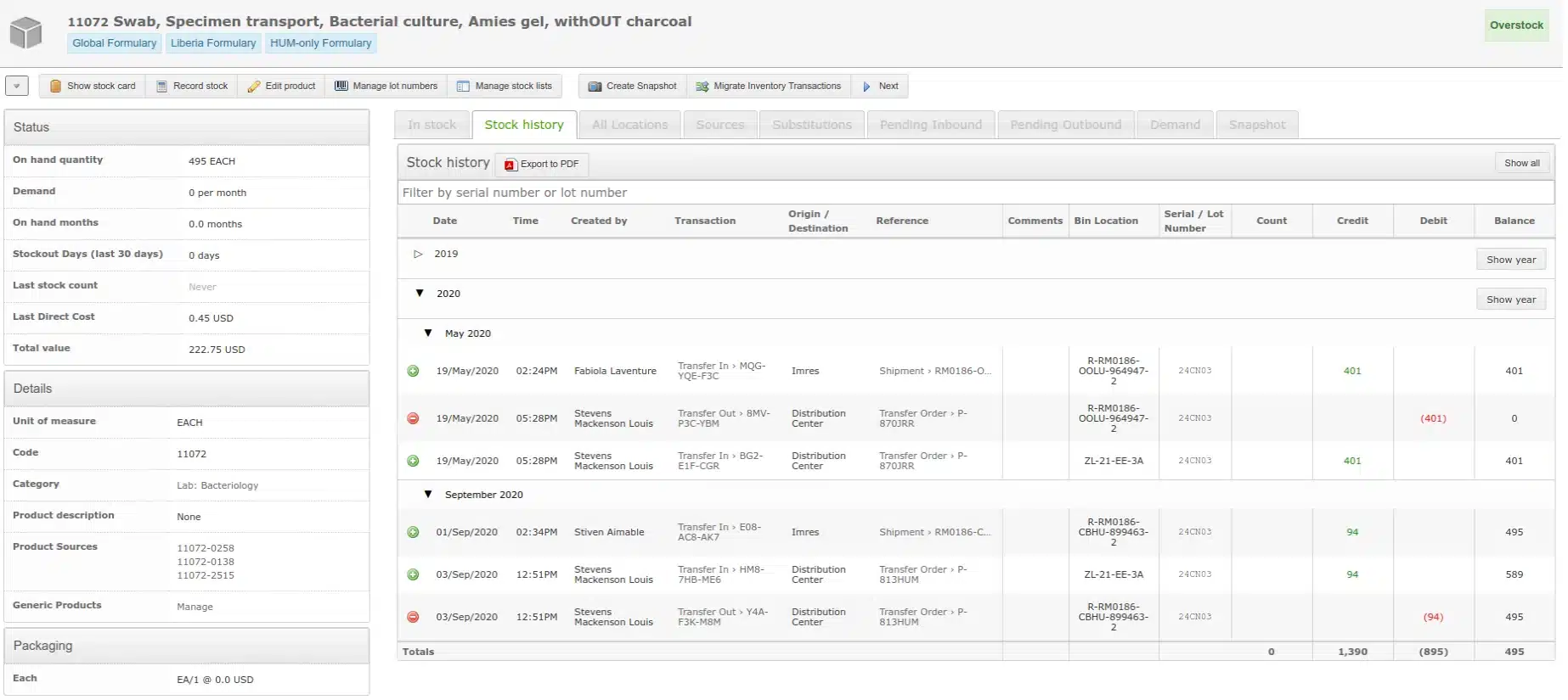 openboxes warehouse software
