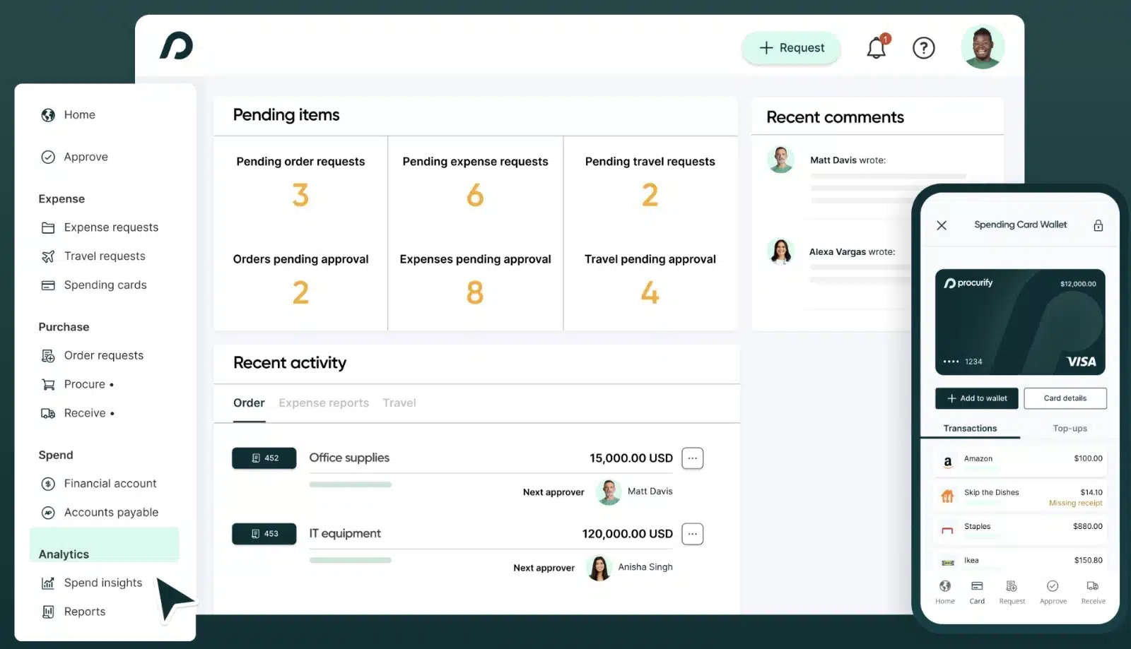procurify procurement software