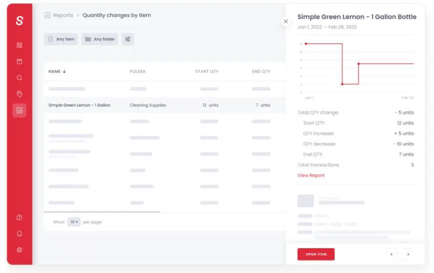 sortly inventory software