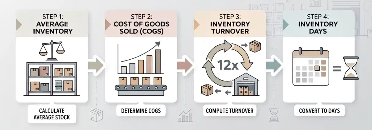 How to Calculate Inventory Days