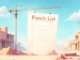 Punch List Template