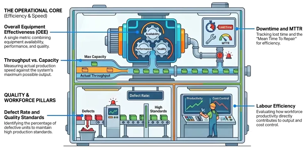 Key Production Metrics for Performance Tracking