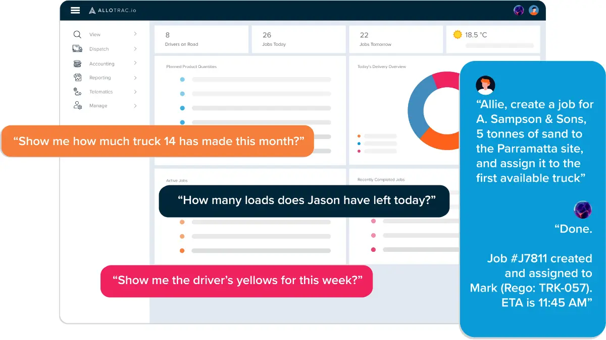 Allotrac.io transportation management software
