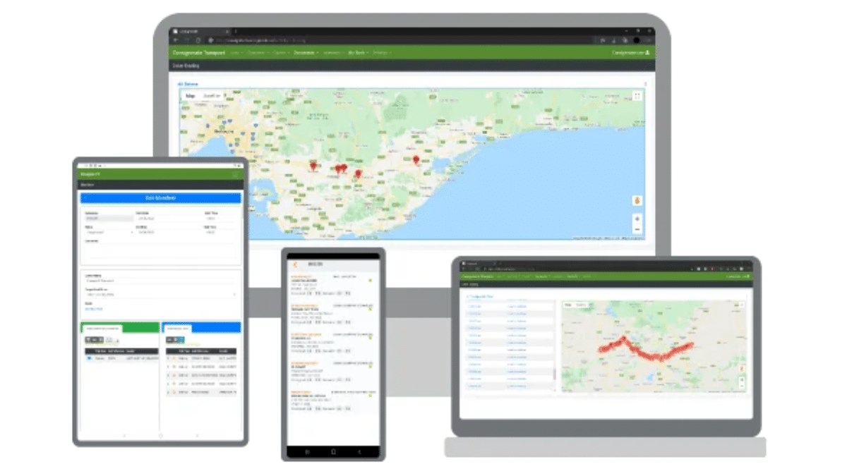 Consignmate transport management software