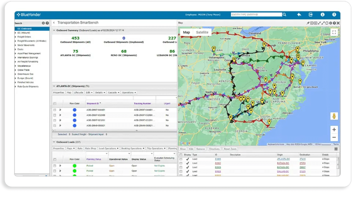 Blue Yonder Transportation Management