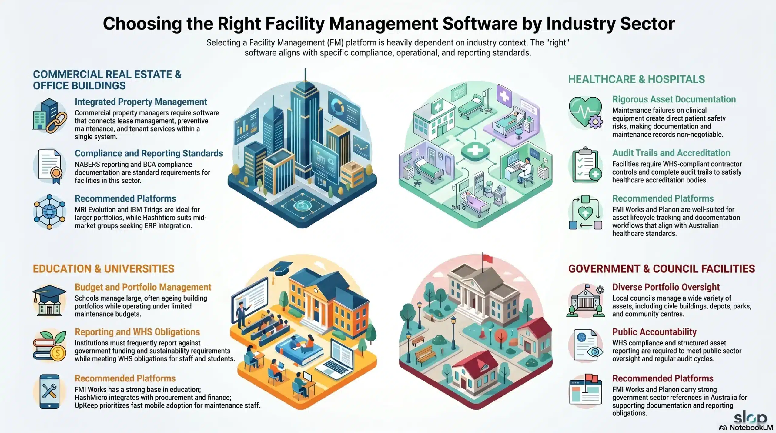 Facility Management Software by Sector