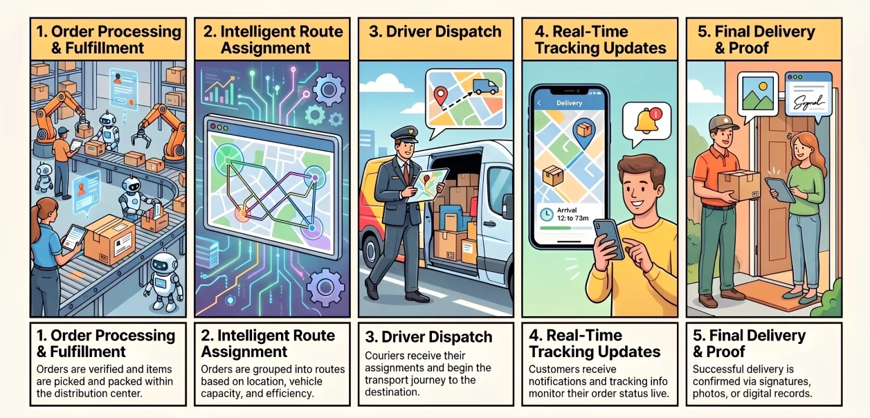 How Last Mile Delivery Works