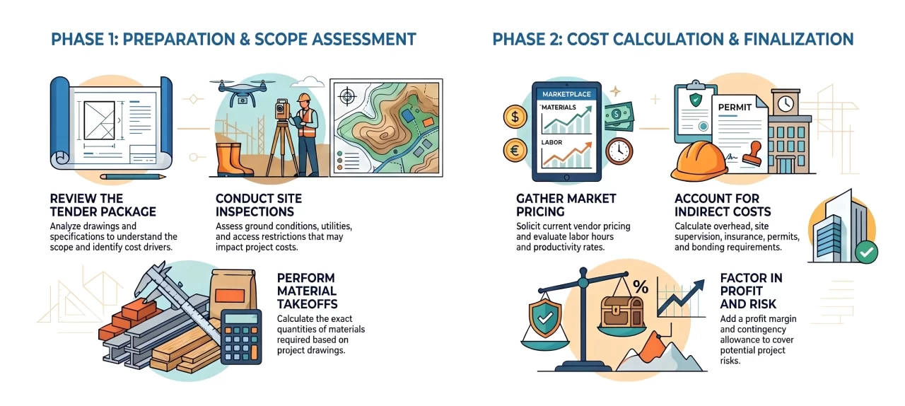 How to Estimate Construction Costs
